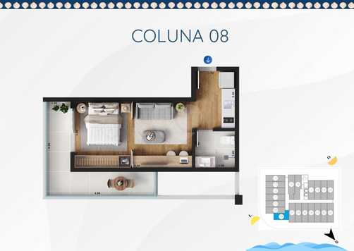 Apartamento 35m²