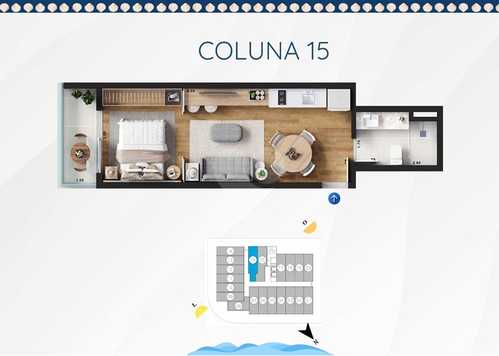 Apartamento 37m²