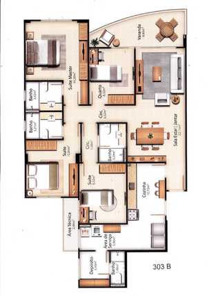 Apartamento 122m²