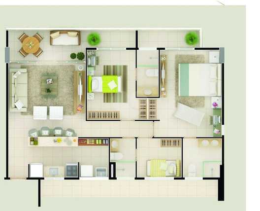 Apartamento 91m²