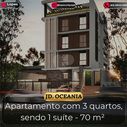 Venda Apartamento João Pessoa Jardim Oceania 1