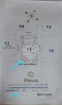 Venda Terreno Sinop Residencial Pienza 1