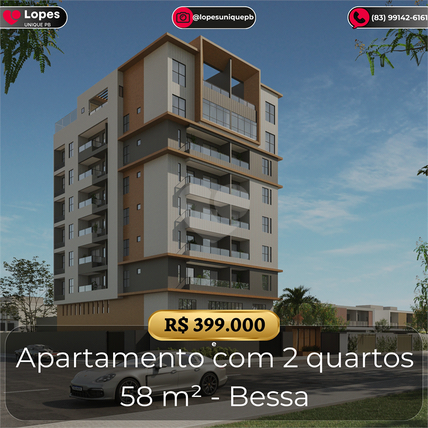 Venda Apartamento João Pessoa Bessa 1