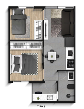 Venda Apartamento São Paulo Parque Industrial 1