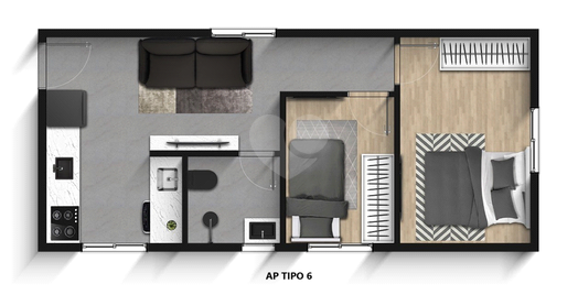 Venda Apartamento São Paulo Parque Industrial 1