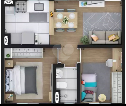 Venda Apartamento Hortolândia Chácaras Assay 1