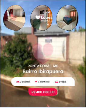 Venda Casa Ponta Porã Centro 1