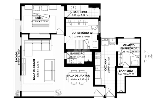 Condomínio do Edifício Saint Claire Residence