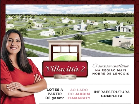 Venda Terreno Lençóis Paulista Residencial Villacittá 1